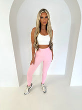 Load image into Gallery viewer, MILLIE sculpting high waisted gym leggings PINK
