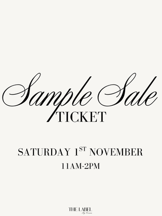SAMPLE SALE TICKET